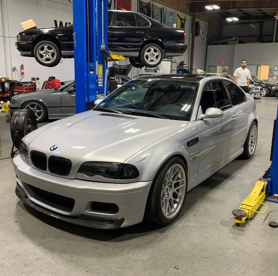 Not-so-Average Titanium Silver E46 M3.